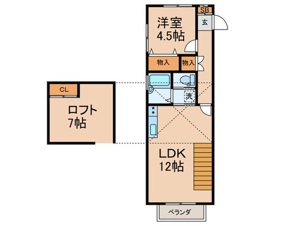 ウェルズ千鳥の物件間取画像